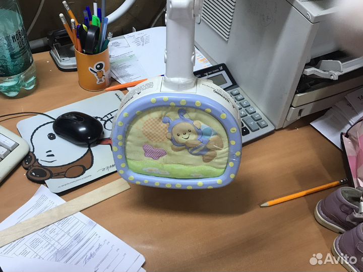 Карусель на кроватку музыкальная, ночник