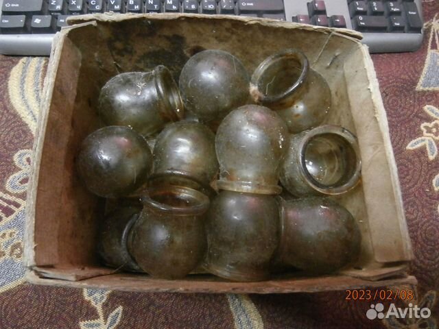 Медицинские банки стеклянные