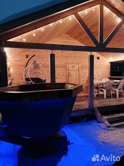 Аренда бани с купелью