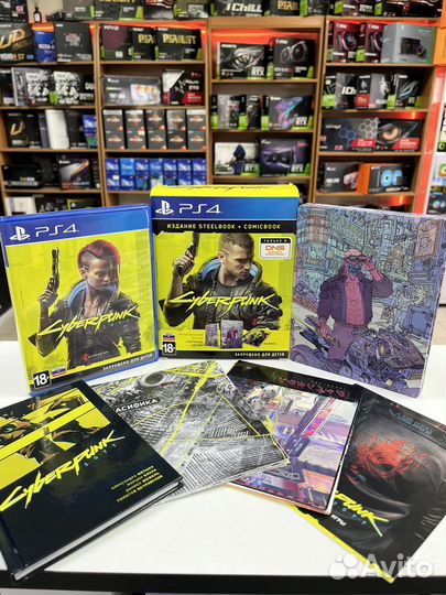 Cyberpunk 2077 ps4 steelbook