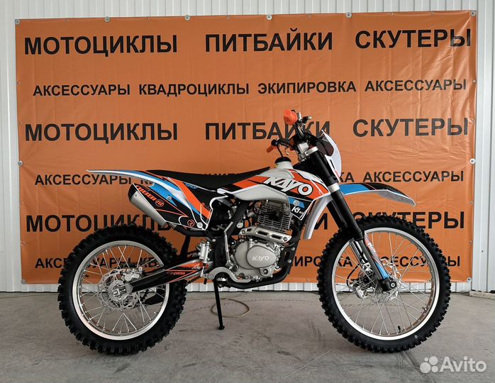 Новый Кроссовый мотоцикл kayo K1 250 MX