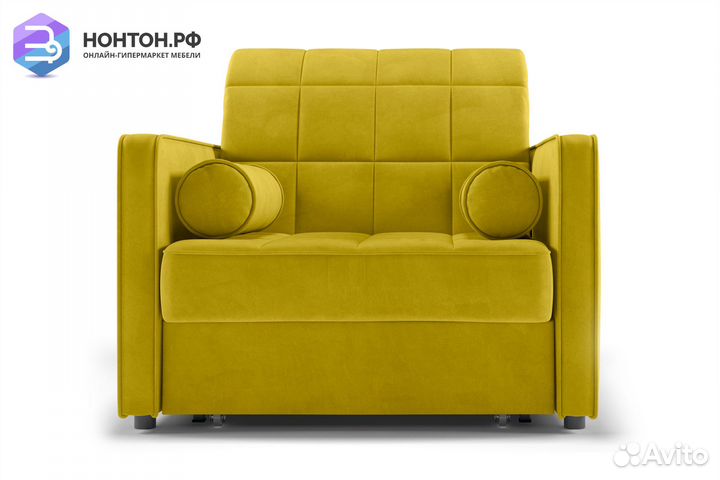 Кресло аккордеон Модо горчичное