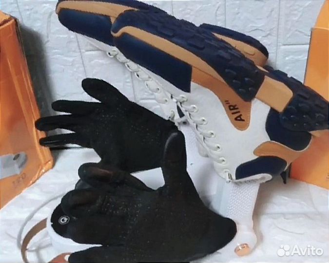 Сушилка для обуви ультрафиолетовая 4в1 с Солью