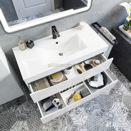 Iddis Cloud 0131000i28 Раковина для установки на тумбу