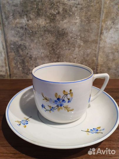 Редкие чайные пары Вербилки Винтаж