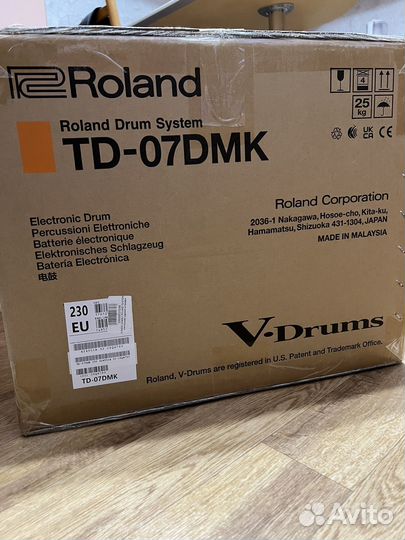 Электронные ударные roland TD-07DMK