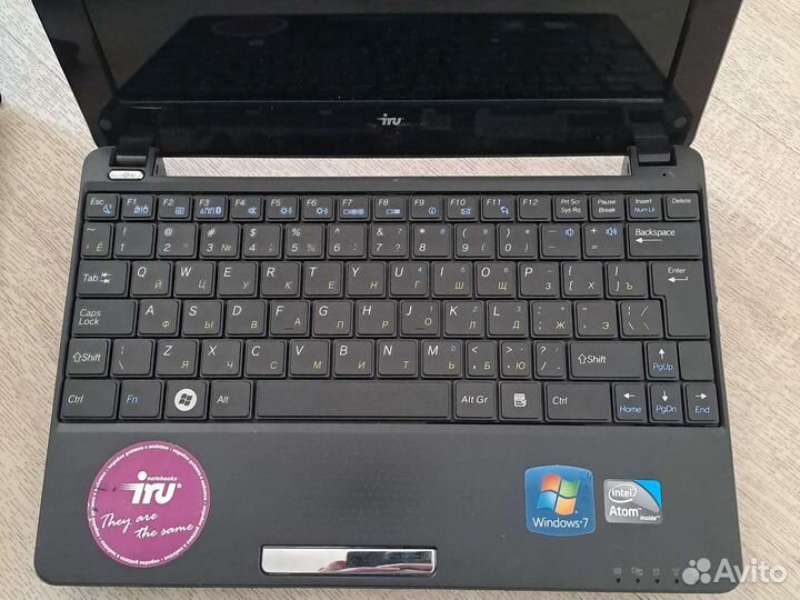 Нет буки Iru Into 104 рабочие, без блока и акум