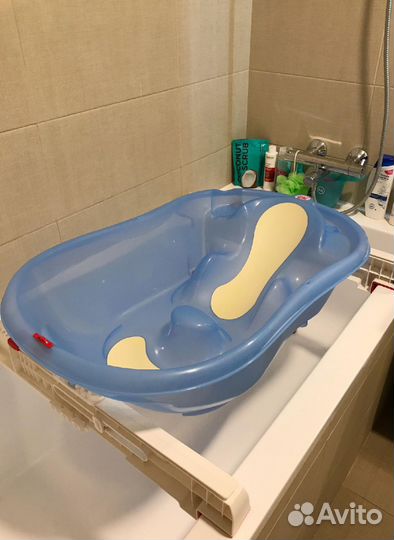 Ванночка для купания Ok baby onda ed.+подставка