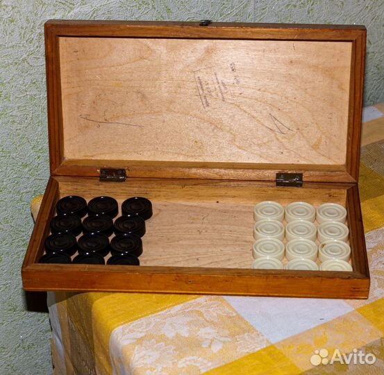 Шашки, игровой набор, СССР