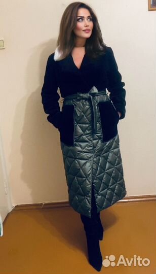 Пальто женское зимнее р.46