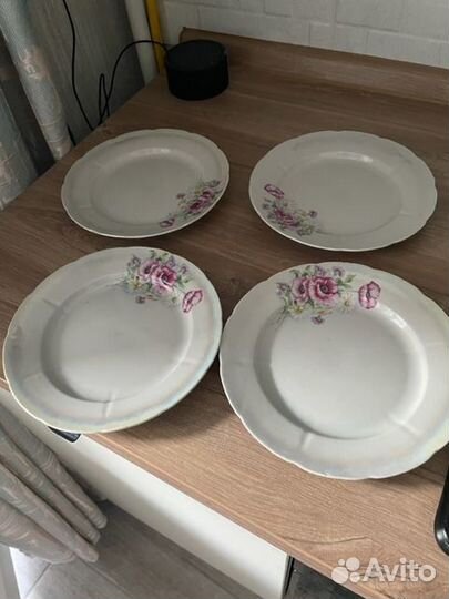 Набор салатников, тарелок из фарфора