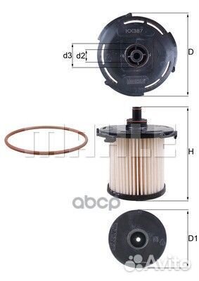 Фильтр топливный Knecht