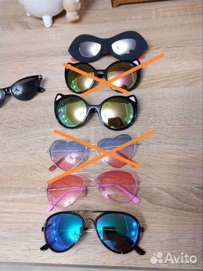 Очки, сумка подростковые детские Глория Джинс