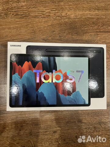 Планшет Samsung Tab S7 128GB Чёрный купить в Москве | Электроника | Авито