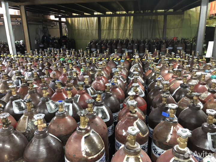 Гелий в баллонах 40л 10л 50л