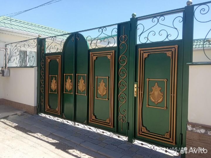 Покраска крыш,ворот,ангаров