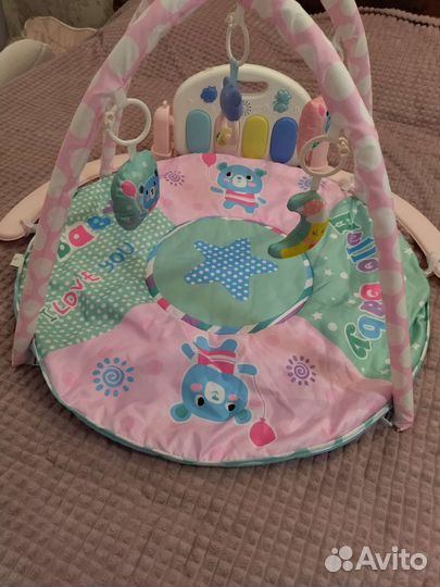 Развивающий коврик для новорождённых