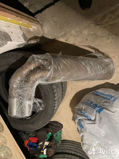 Банка глушителя bmw f30