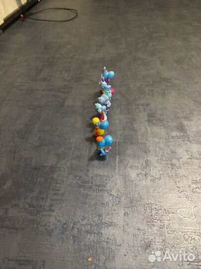 Фигурки из киндера бегемотики