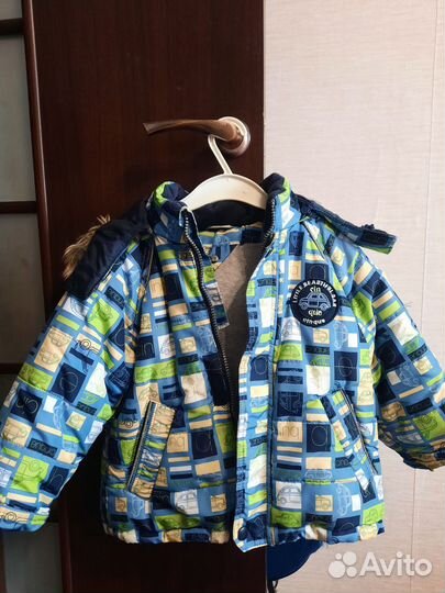 Зимний костюм для мальчика 86 размер
