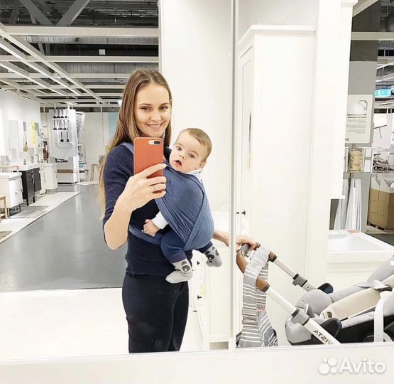 Слинг baby K'TAN original denim XS