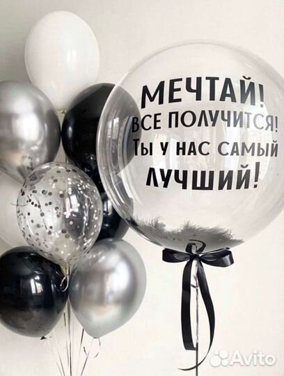 Воздушные, гелиевые шары с доставкой