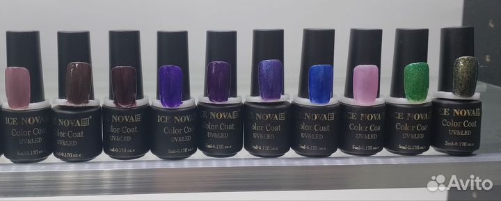 Гель лак для ногтей 10 шт