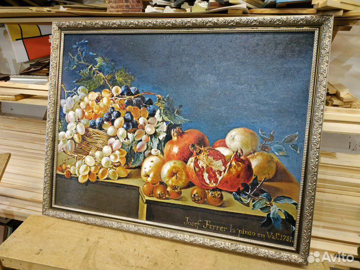 Печать картин на холсте