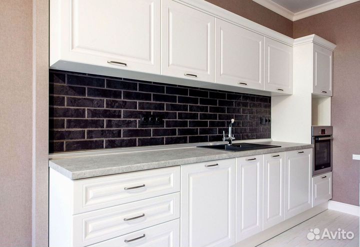 Угловая кухня с мдф фасадами в г.Владимир