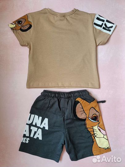 Детский летний костюм Король Лев от Zara