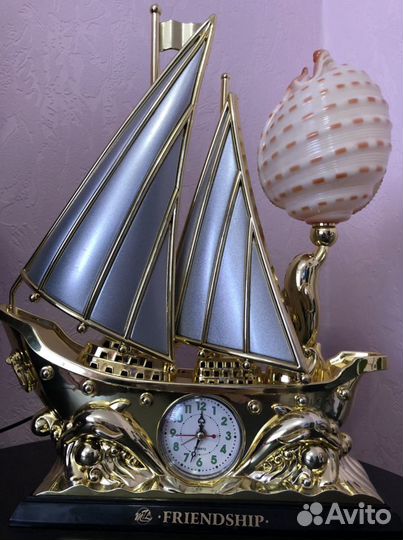 Часы - светильник