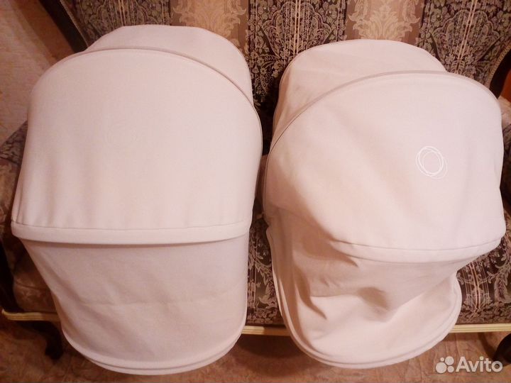 Капюшоны Bugaboo Donkey молочные Off White