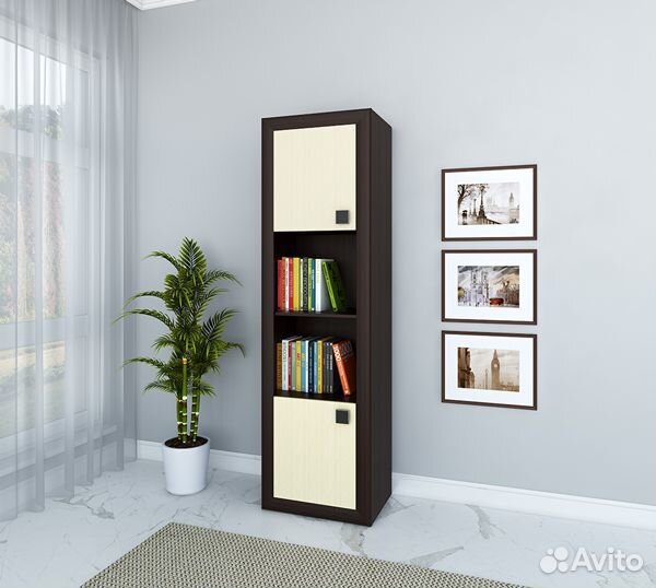 Шкаф для книг Bruno 2D