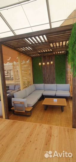 Пергола деревянная как в Леруа