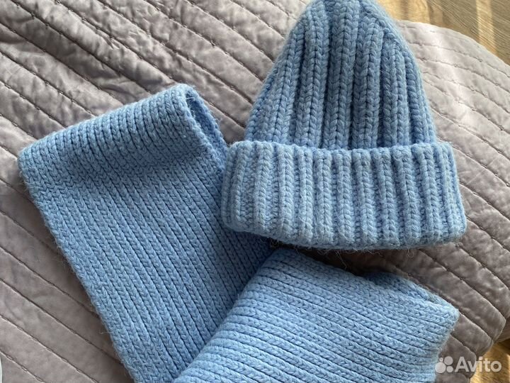 Комплект шапка + шарф