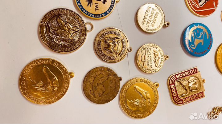 Значки и медальки