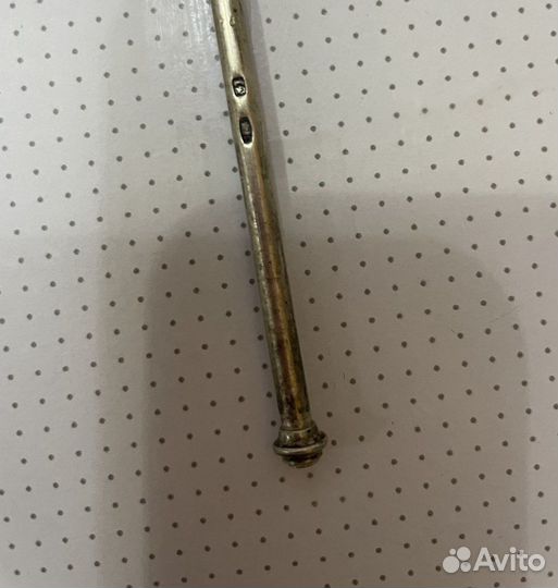 Серебряные трубочки для коктейля