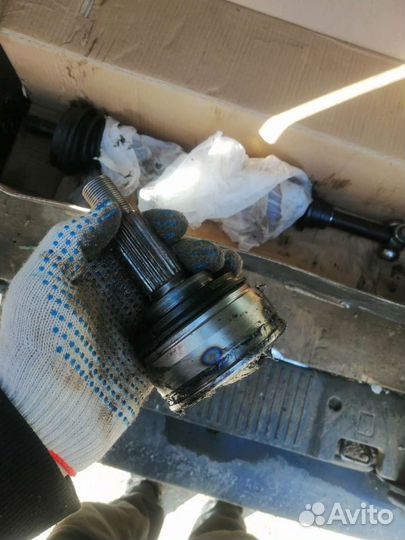 Привод левый рено логан