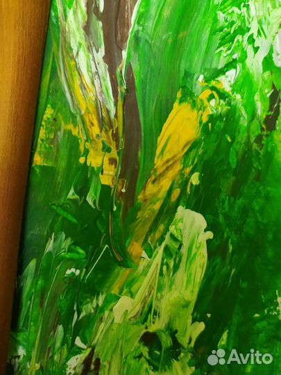 Картина акрилом 