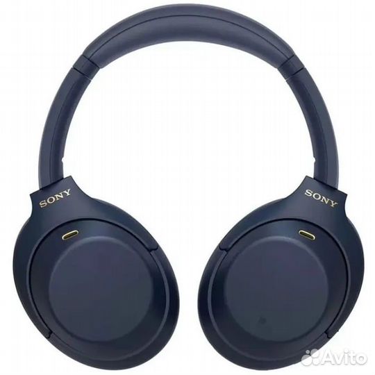 Беспроводные наушники Sony WH-1000XM4, темно-синие