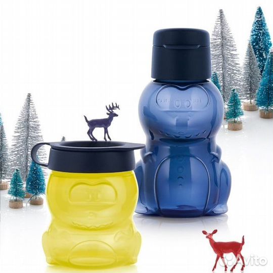 Посуда Tupperware бутылочка дракон