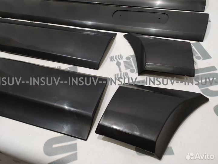 Молдинги ваз 2123 Шевроле-Нива (к-т) до 2009г