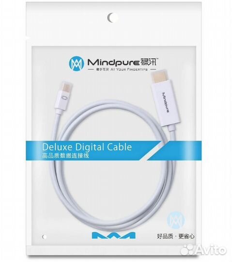 Кабель MiniDP / Mini DisplayPort - hdmi 2м