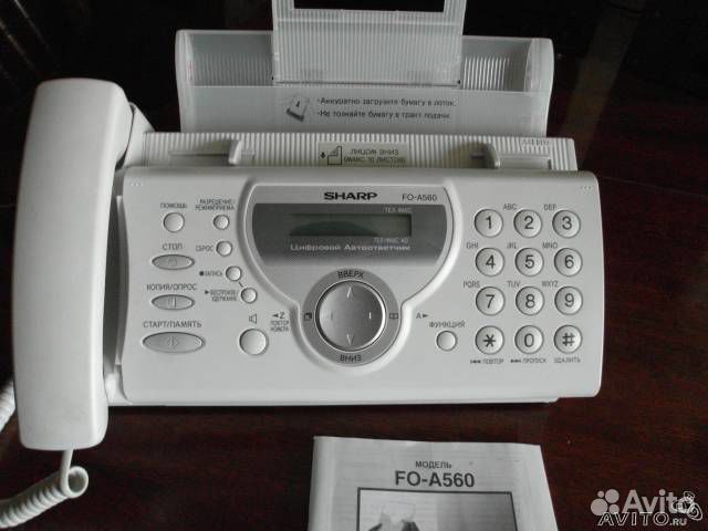 Sharp FO A560