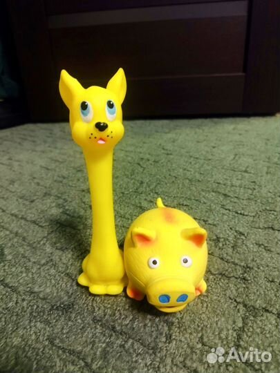 Игрушки для собак пищалки