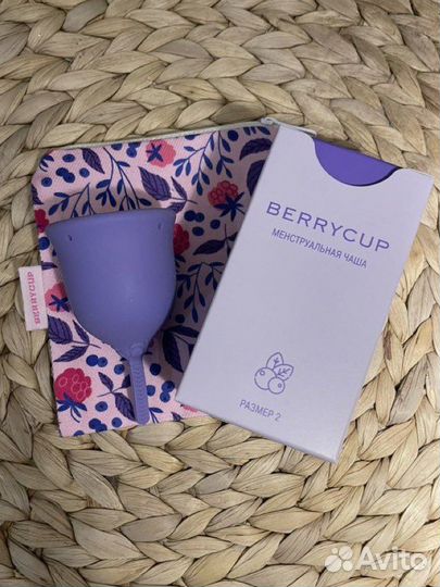 Менструальная чаша berrycup размер 2