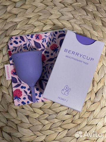 Менструальная чаша berrycup размер 2