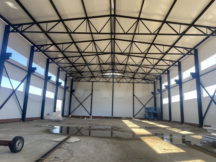 3240м² теплый склад с кран-балкой