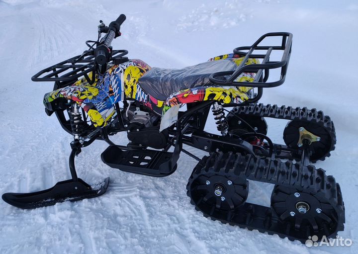 Квадроцикл-снегоцикл 2 в1