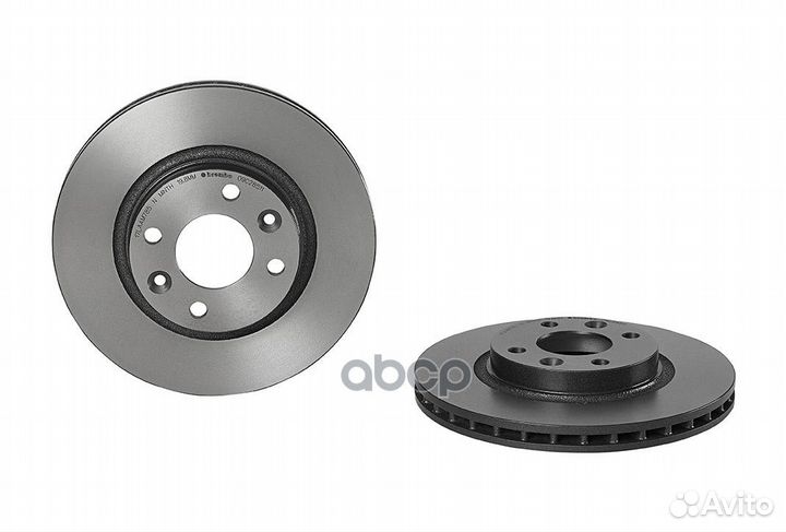 Диск тормозной uv coated перед Brembo 09.C285.11